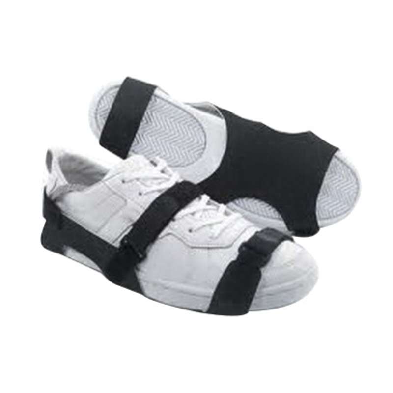 Full Coverage Sole Grounder with 18" Conductive Nylon, 1 Meg Ohm Resistor, Blue, Medium